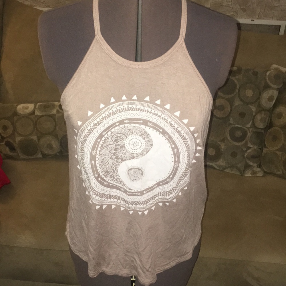 soft lilac halter top